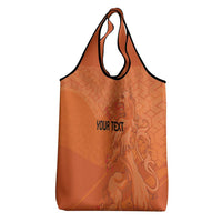 Custom Netherlands Oranje Football Grocery Bag Come On Het Nederlands Elftal
