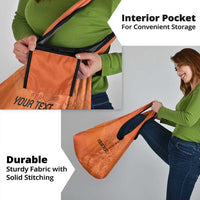 Custom Netherlands Oranje Football Grocery Bag Come On Het Nederlands Elftal