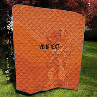 Custom Netherlands Oranje Football Quilt Come On Het Nederlands Elftal - Wonder Print Shop