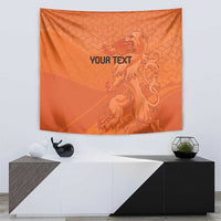 Custom Netherlands Oranje Football Tapestry Come On Het Nederlands Elftal - Wonder Print Shop