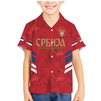 Custom Serbia Football Family Matching Mermaid Dress and Hawaiian Shirt Fudbalska reprezentacija Srbije LT9 - Wonder Print Shop