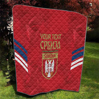 Custom Serbia Football Quilt Fudbalska reprezentacija Srbije - Wonder Print Shop