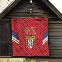 Custom Serbia Football Quilt Fudbalska reprezentacija Srbije - Wonder Print Shop