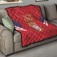 Custom Serbia Football Quilt Fudbalska reprezentacija Srbije - Wonder Print Shop