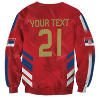 Custom Serbia Football Sweatshirt Fudbalska reprezentacija Srbije - Wonder Print Shop