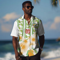 Custom Ivory Coast Heritage Elephants Never Fall Hawaiian Shirt