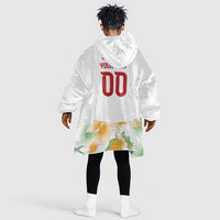 Custom Ivory Coast Heritage Elephants Never Fall Kid Wearable Blanket Hoodie
