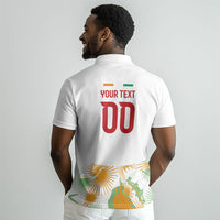 Custom Ivory Coast Heritage Elephants Never Fall Polo Shirt LT9