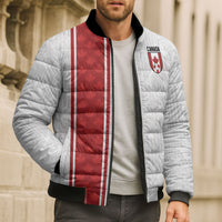 Custom Canada Our Game Now Bomber Puffer Jacket Let's Go Canada Victory World Football