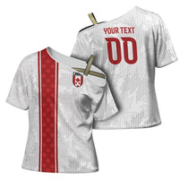 Custom Canada Our Game Now Cross Shoulder Shirt Let's Go Canada Victory World Football