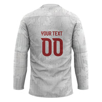 Custom Canada Our Game Now Hockey Jersey Let's Go Canada Victory World Football