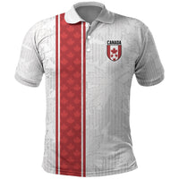 Custom Canada Our Game Now Polo Shirt Let's Go Canada Victory World Football