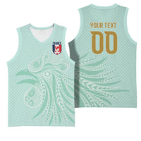 Custom France Coq Gaulois Heritage Basketball Jersey Allez les Bleus Aux Armes