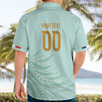 Custom France Coq Gaulois Heritage Hawaiian Shirt Allez les Bleus Aux Armes