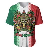 Custom Mexico Aztec Eagle Heritage Baseball Jersey iViva Mexico Canta y no llores