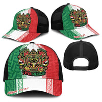 Personalized Mexico Aztec Eagle Heritage Baseball Net Cap iViva Mexico Canta y no llores