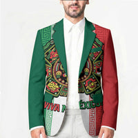 Custom Mexico Aztec Eagle Heritage Blazer iViva Mexico Canta y no llores