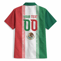 Custom Mexico Aztec Eagle Heritage Hawaiian Shirt iViva Mexico Canta y no llores