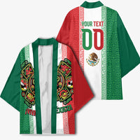Custom Mexico Aztec Eagle Heritage Kimono iViva Mexico Canta y no llores