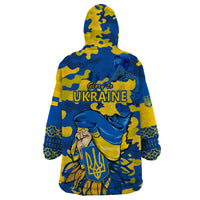 Ukraine Wearable Blanket Hoodie Glory To Ukraine 32nd Independence Anniversary - Wonder Print Shop