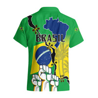 Brasil Hawaiian Shirt Feliz Dia da Independencia - Wonder Print Shop