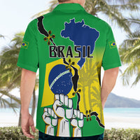 Brasil Hawaiian Shirt Feliz Dia da Independencia - Wonder Print Shop