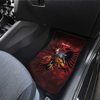 Personalized Kosova Albanian Roots Car Mats Kosova Albanian Eagle Flag - Wonder Print Shop