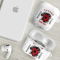 Personalized Kosova E Lire AirPods Case Kosova Albanian Flag - Wonder Print Shop