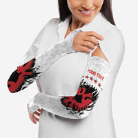 Personalized Kosova E Lire Arm Sleeves Kosova Albanian Flag - Wonder Print Shop