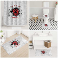 Personalized Kosova E Lire Bathroom Set Kosova Albanian Flag - Wonder Print Shop