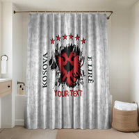 Personalized Kosova E Lire Bathroom Set Kosova Albanian Flag - Wonder Print Shop