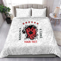Personalized Kosova E Lire Bedding Set Kosova Albanian Flag - Wonder Print Shop