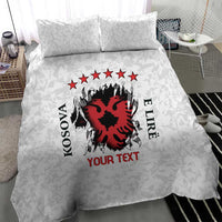 Personalized Kosova E Lire Bedding Set Kosova Albanian Flag - Wonder Print Shop