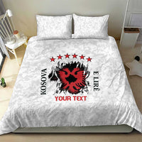 Personalized Kosova E Lire Bedding Set Kosova Albanian Flag - Wonder Print Shop