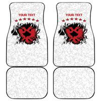 Personalized Kosova E Lire Car Mats Kosova Albanian Flag - Wonder Print Shop