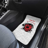 Personalized Kosova E Lire Car Mats Kosova Albanian Flag - Wonder Print Shop
