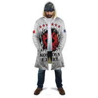 Personalized Kosova E Lire Cloak Kosova Albanian Flag - Wonder Print Shop
