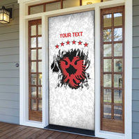 Personalized Kosova E Lire Door Cover Kosova Albanian Flag - Wonder Print Shop