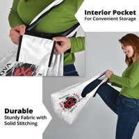 Personalized Kosova E Lire Grocery Bag Kosova Albanian Flag - Wonder Print Shop