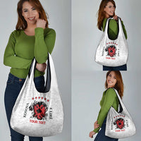 Personalized Kosova E Lire Grocery Bag Kosova Albanian Flag - Wonder Print Shop