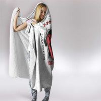 Personalized Kosova E Lire Hooded Blanket Kosova Albanian Flag - Wonder Print Shop