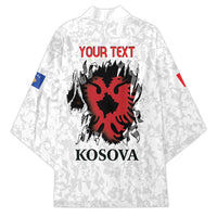 Personalized Kosova E Lire Kimono Kosova Albanian Flag - Wonder Print Shop