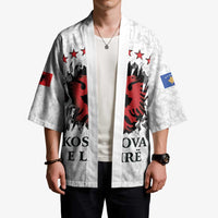 Personalized Kosova E Lire Kimono Kosova Albanian Flag - Wonder Print Shop
