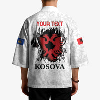 Personalized Kosova E Lire Kimono Kosova Albanian Flag - Wonder Print Shop