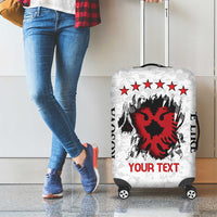 Personalized Kosova E Lire Luggage Cover Kosova Albanian Flag - Wonder Print Shop