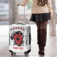 Personalized Kosova E Lire Luggage Cover Kosova Albanian Flag - Wonder Print Shop