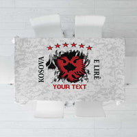 Personalized Kosova E Lire Tablecloth Kosova Albanian Flag - Wonder Print Shop