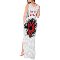 Personalized Kosova E Lire Tank Maxi Dress Kosova Albanian Flag - Wonder Print Shop