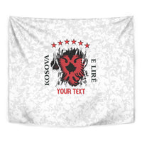 Personalized Kosova E Lire Tapestry Kosova Albanian Flag - Wonder Print Shop