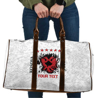 Personalized Kosova E Lire Travel Bag Kosova Albanian Flag - Wonder Print Shop